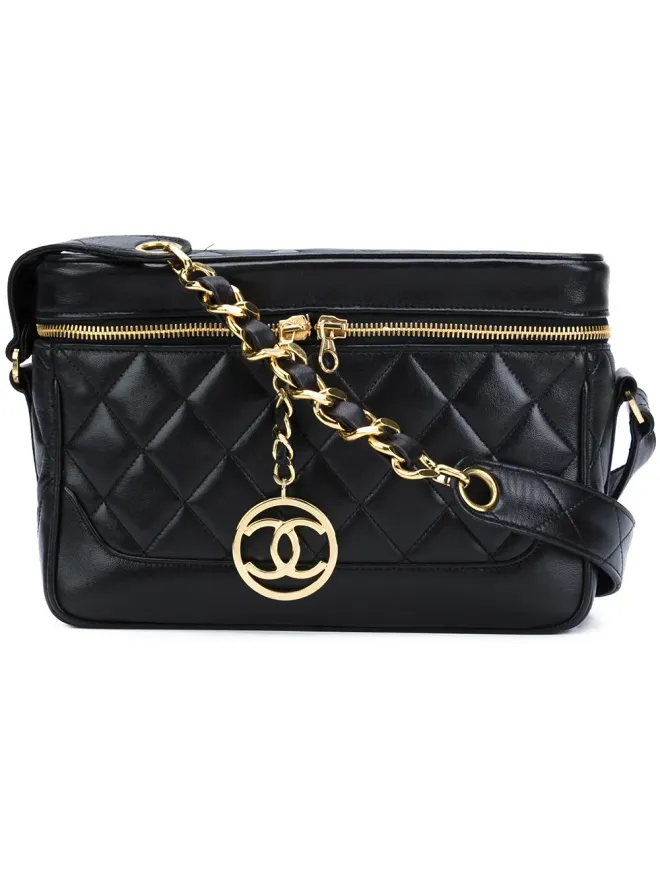 CHANEL Pre-Owned CHANEL ビンテージ キルティング ボックス ショルダーバッグの商品画像