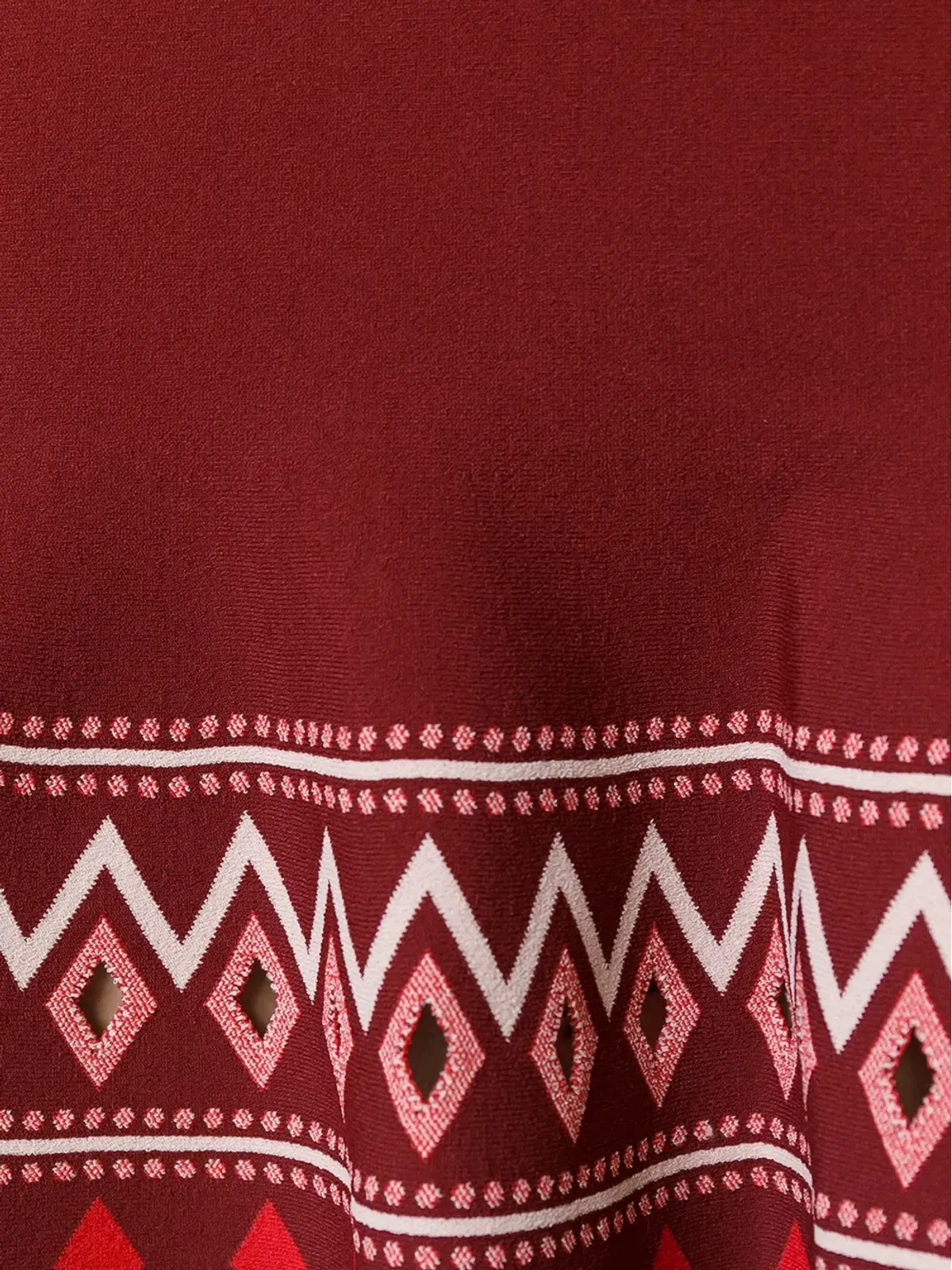 Alexander McQueen パターン柄のAラインドレス - 画像5