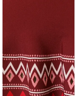 Alexander McQueen パターン柄のAラインドレス - サムネイル5