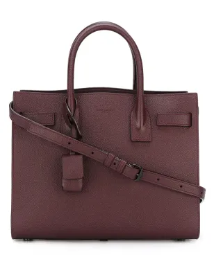 Saint Laurent ベビー Sac de Jour トートバッグ（レッド） - サムネイル1