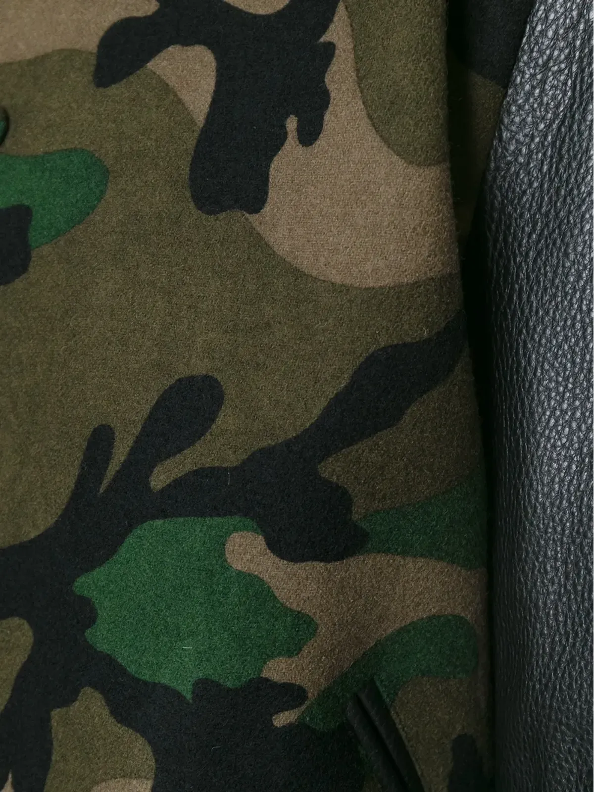 Valentino Garavani ロックスタッド カモフラージュ ボンバージャケット - 画像5