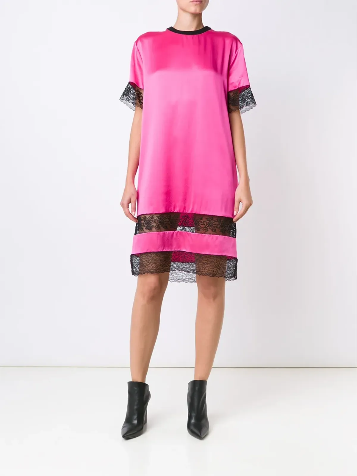 Givenchy レースパネルTシャツドレス - 画像2