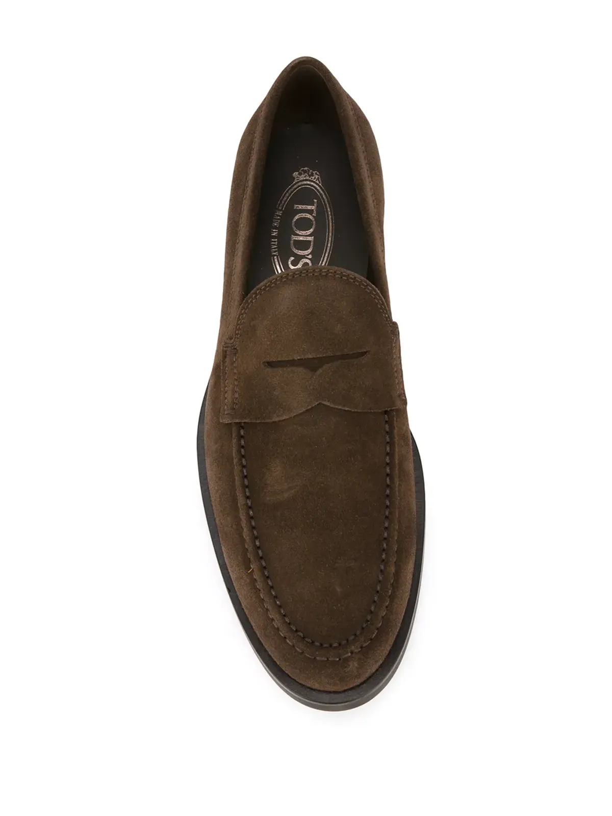 Tod's スエード ローファー - ブラウン - 画像4