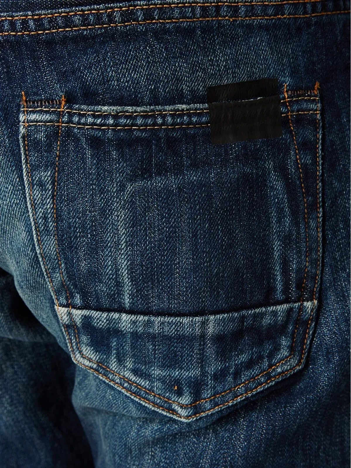 Mastercraft Union ブリーチ加工ストレートジーンズ - 画像5