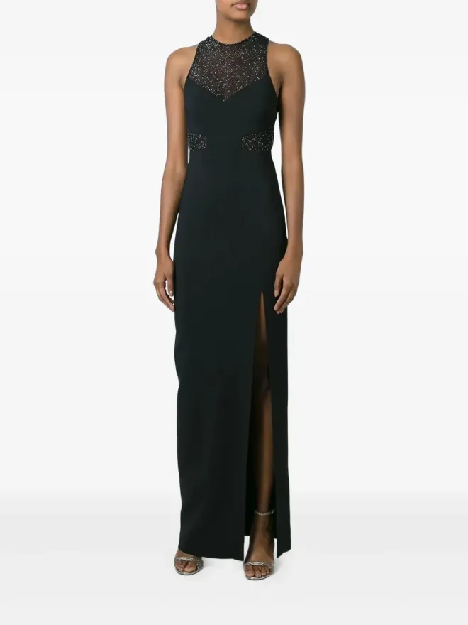 Ungaro Ungaro メッシュパネルコラムドレスの商品画像