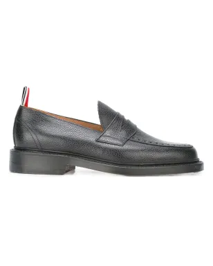 Thom Browne ペニー ローファー レザーソール ブラック ペブルグレイン - サムネイル2