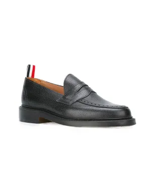 Thom Browne ペニー ローファー レザーソール ブラック ペブルグレイン - サムネイル3