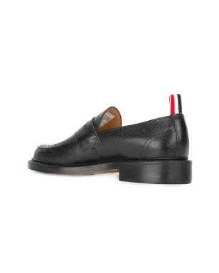 Thom Browne ペニー ローファー レザーソール ブラック ペブルグレイン - サムネイル4