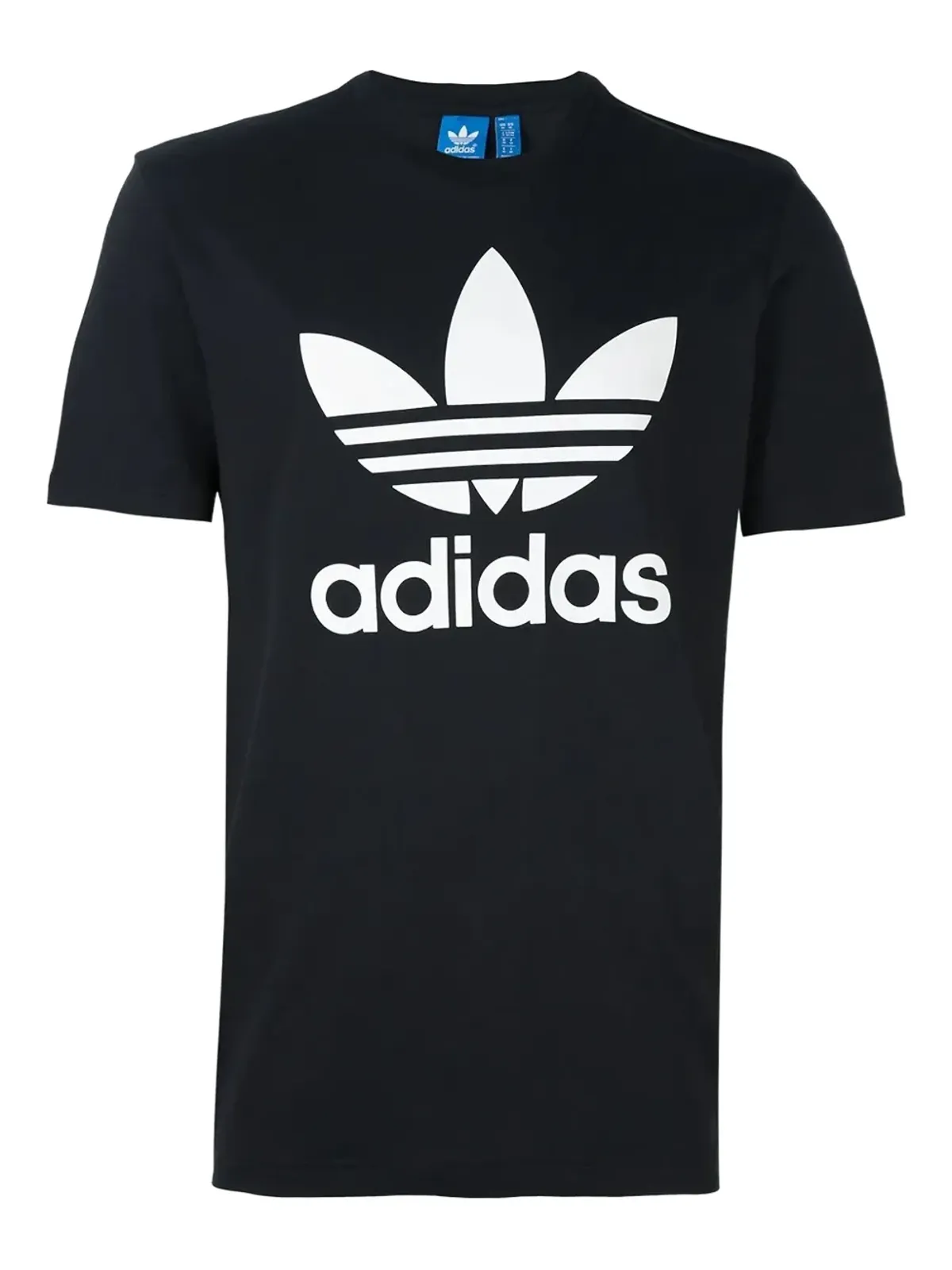 adidas アディダス オリジナルス トレフォイル Tシャツ（ブラック） - 画像1
