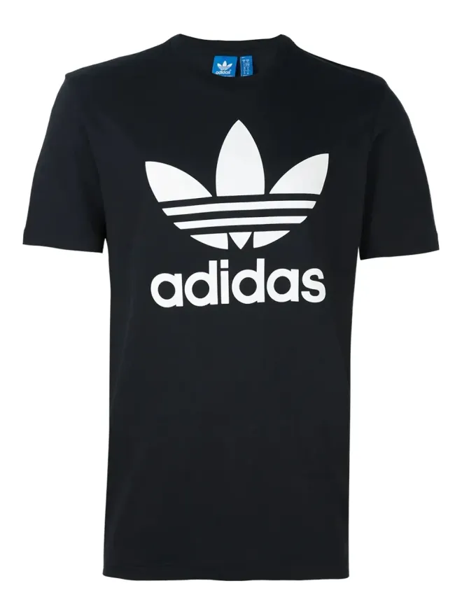 adidas adidas アディダス オリジナルス トレフォイル Tシャツ（ブラック）の商品画像