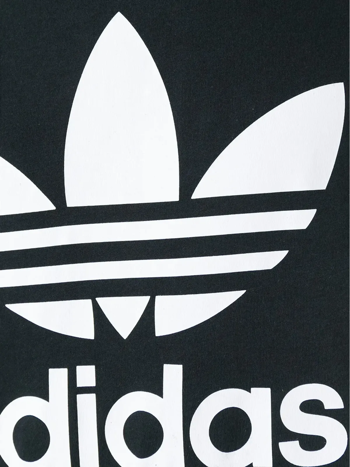 adidas アディダス オリジナルス トレフォイル Tシャツ（ブラック） - 画像5