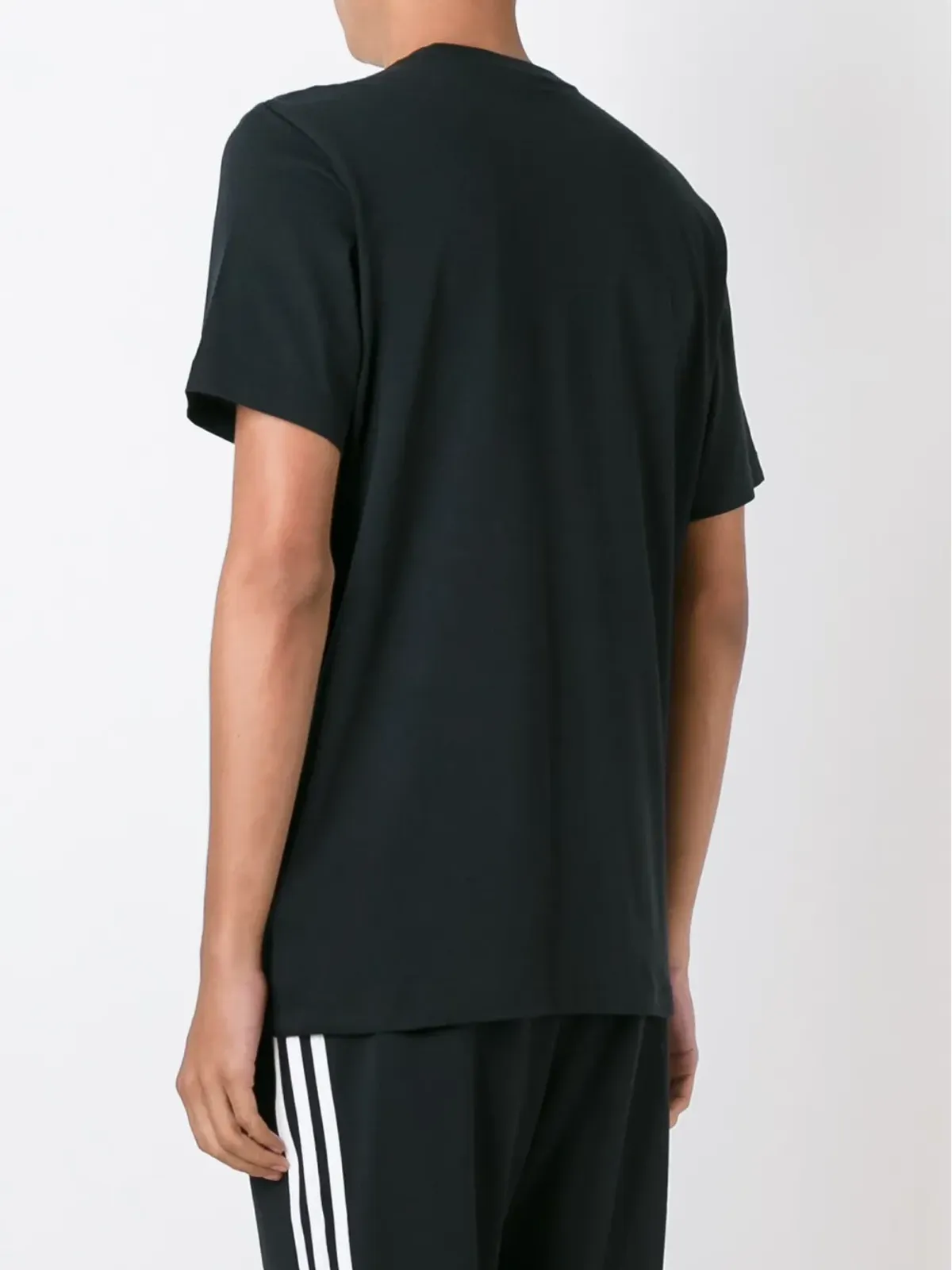 adidas アディダス オリジナルス トレフォイル Tシャツ（ブラック） - 画像4