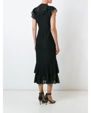 Philosophy Di Lorenzo Serafini フリルレースドレス - サムネイル4