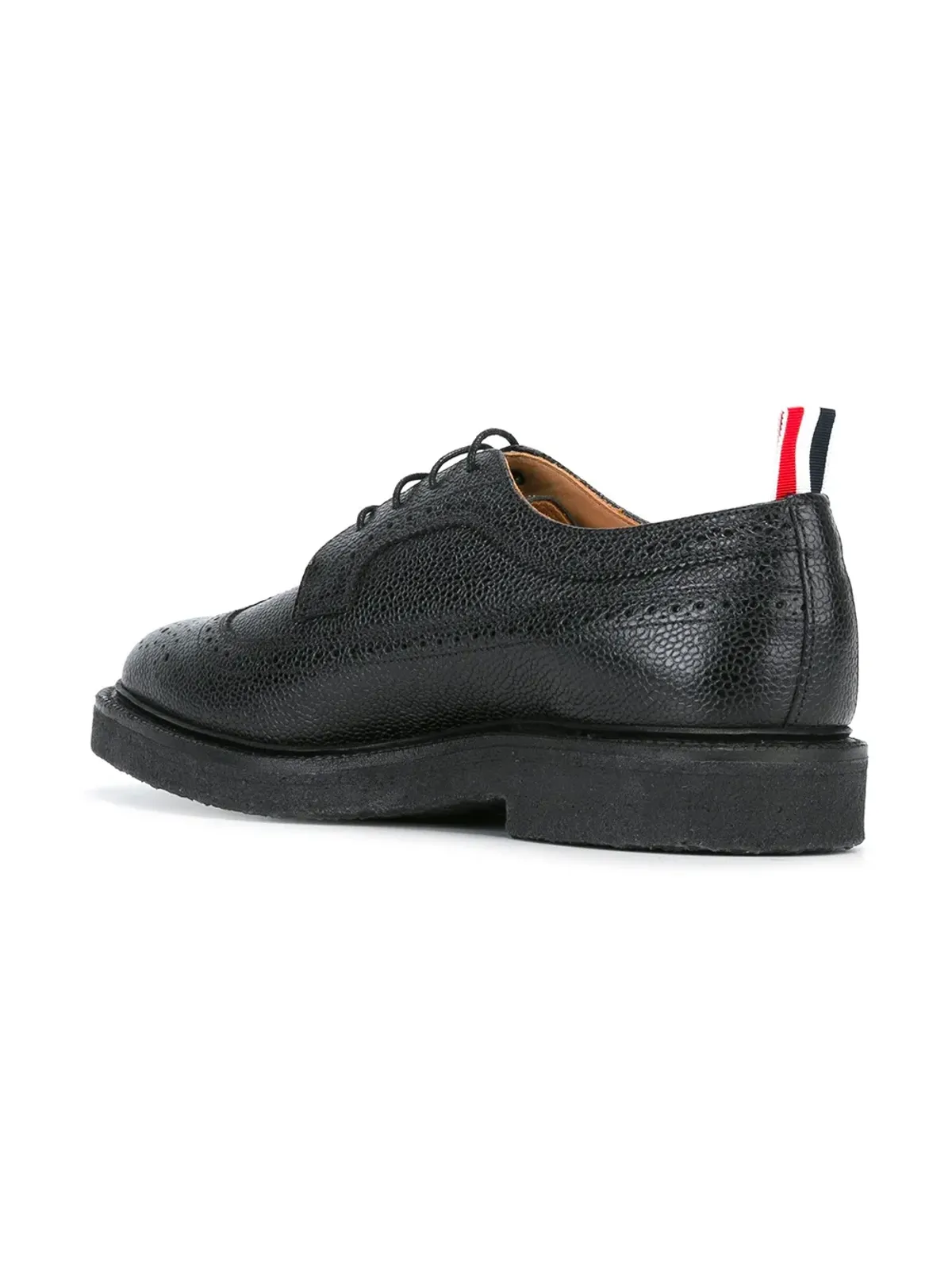 Thom Browne ロングウィング レザー ブロッグス - 画像3