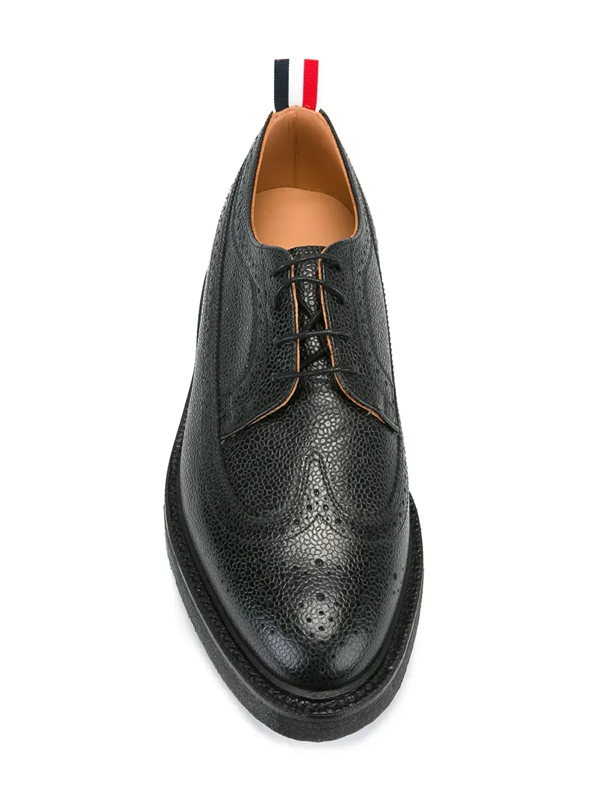 Thom Browne ロングウィング レザー ブロッグス - 画像4