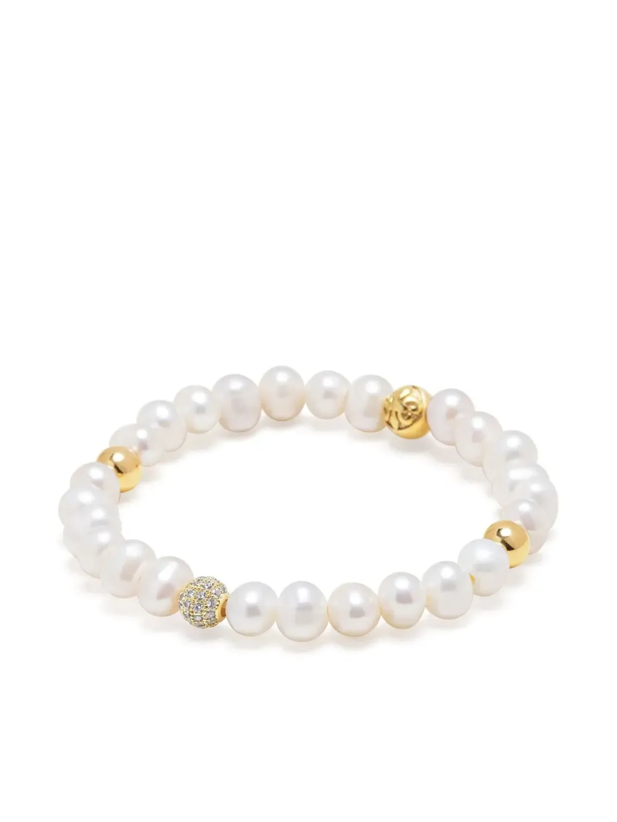 Nialaya Jewelry パールブレスレット - 画像2