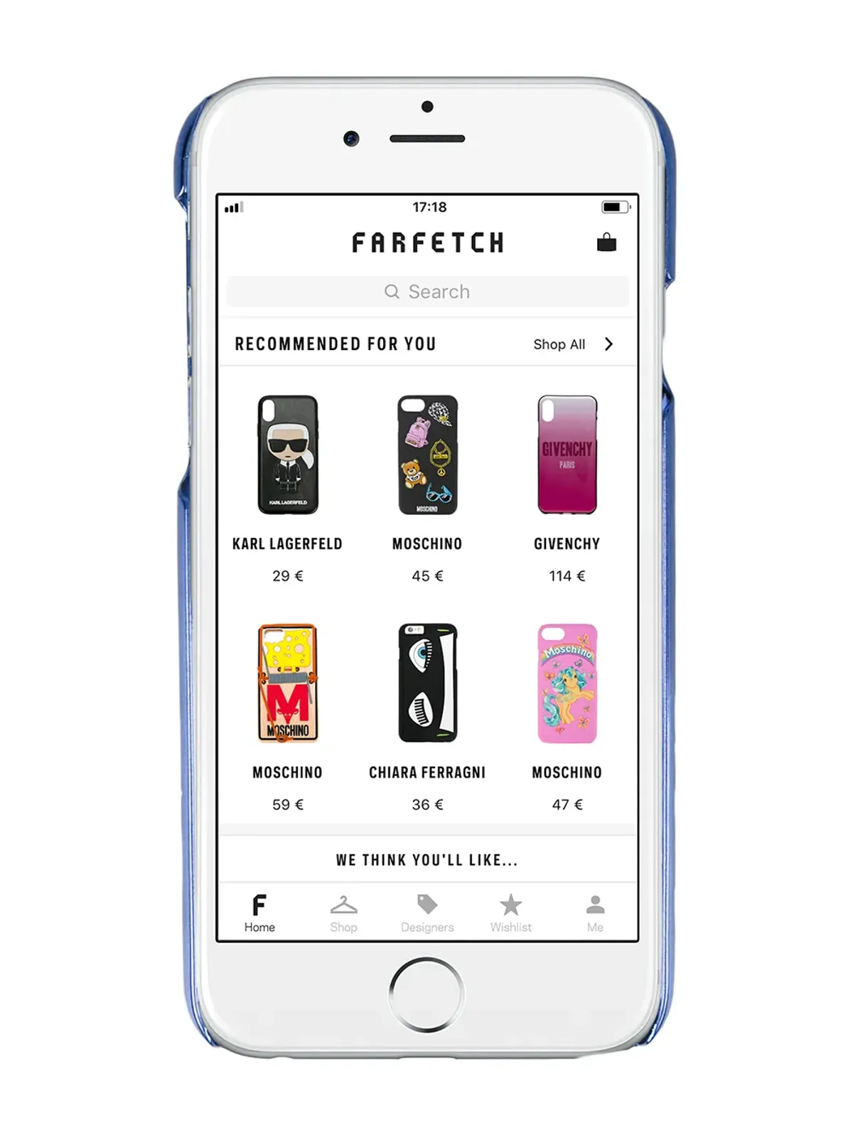Chiara Ferragni Flirting iPhone 6 case - Blue - 画像2