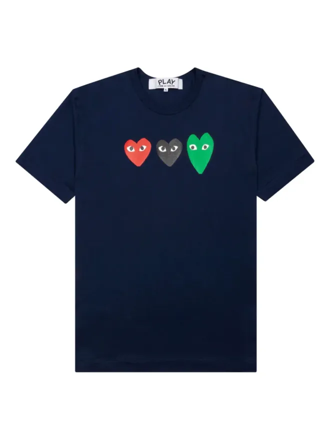 COMME des GARÇONS PLAY Comme Des Garçons Play ハートプリント Tシャツの商品画像
