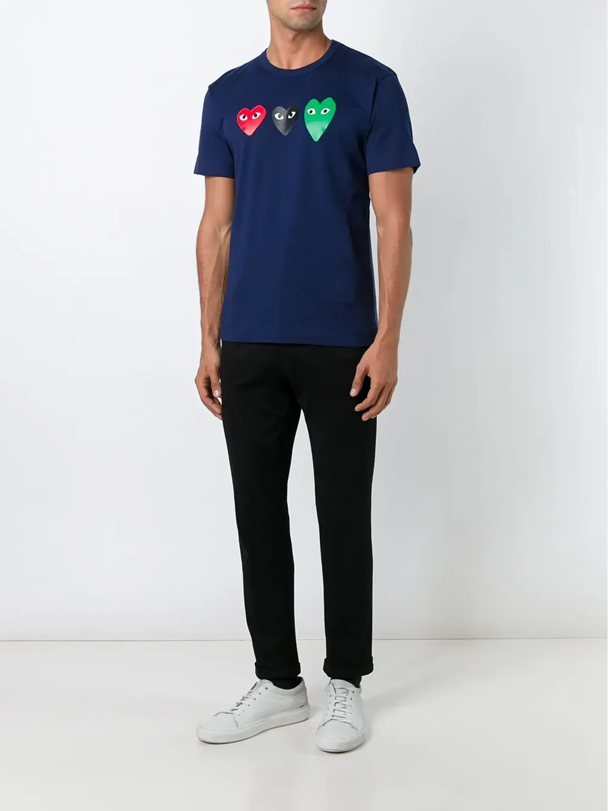 Comme Des Garçons Play ハートプリント Tシャツ - 画像5