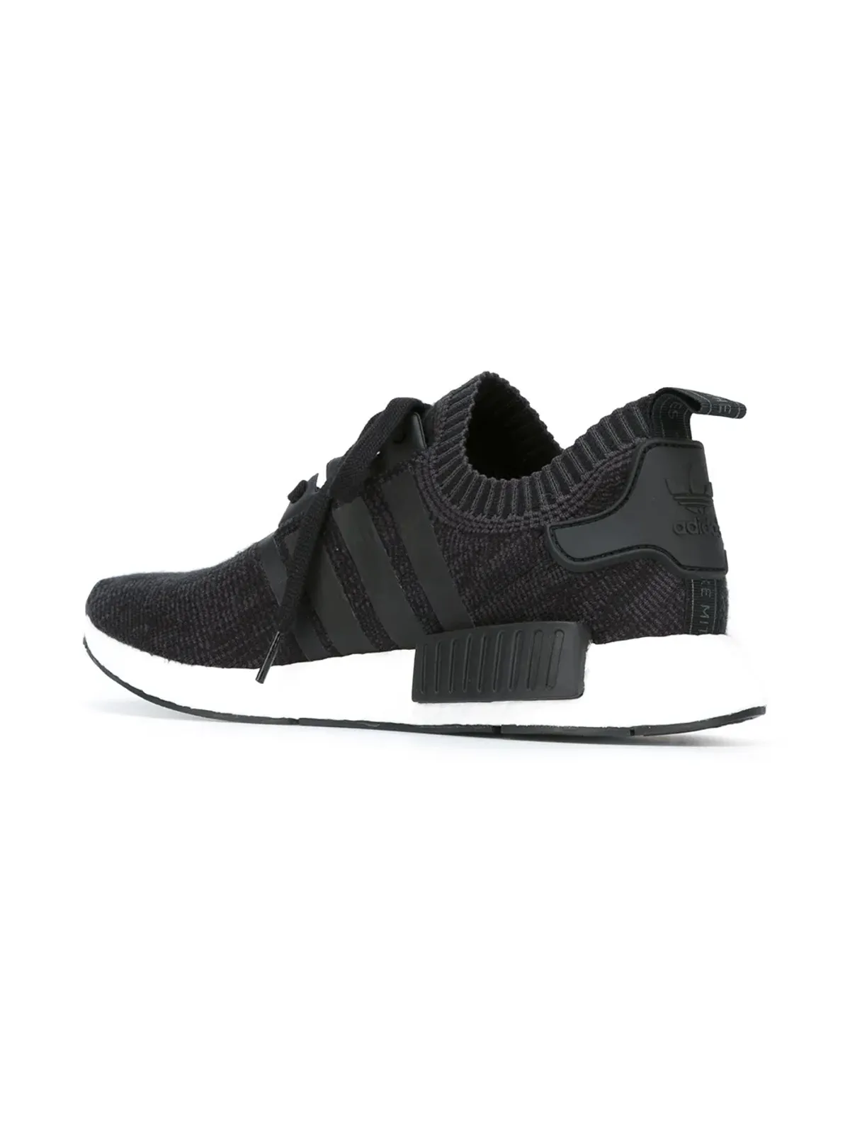 adidas NMD_R1 Primeknit ウィンターウール スニーカー ブラック - 画像3