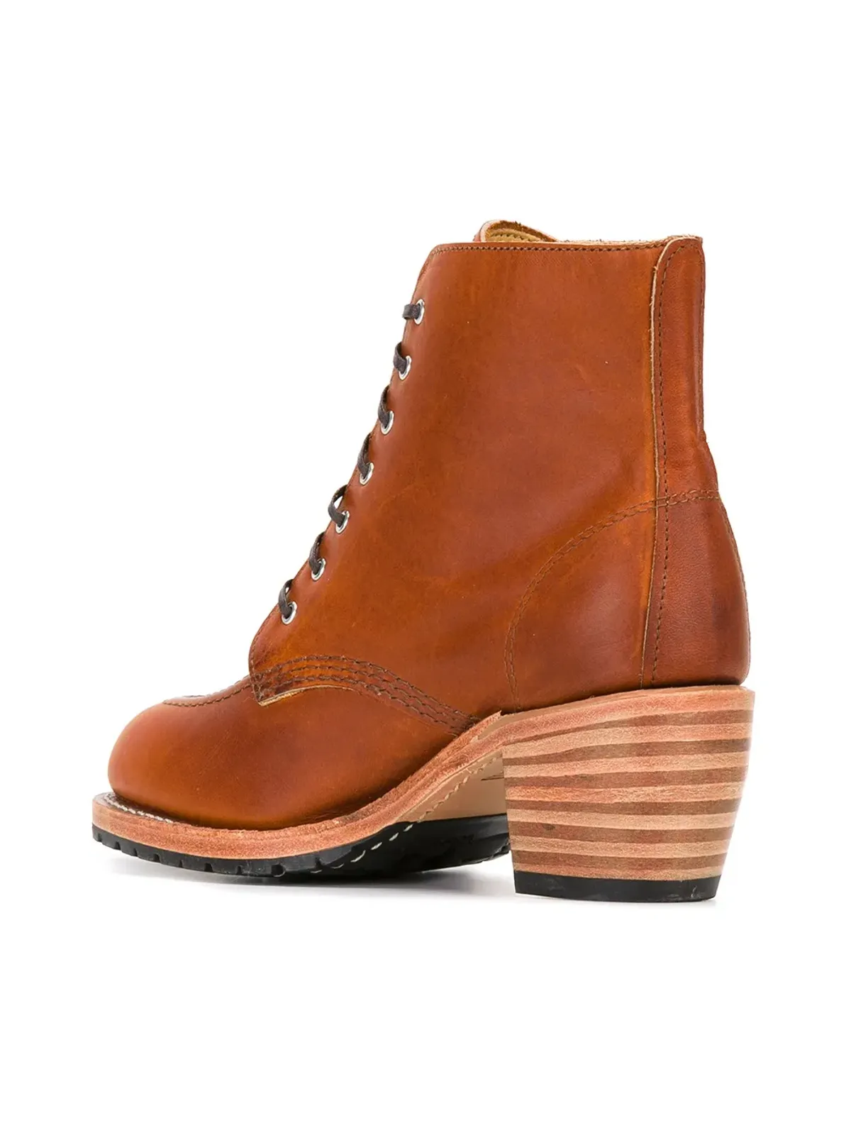 Red Wing Shoes レースアップブーツ ブラウン - 画像3
