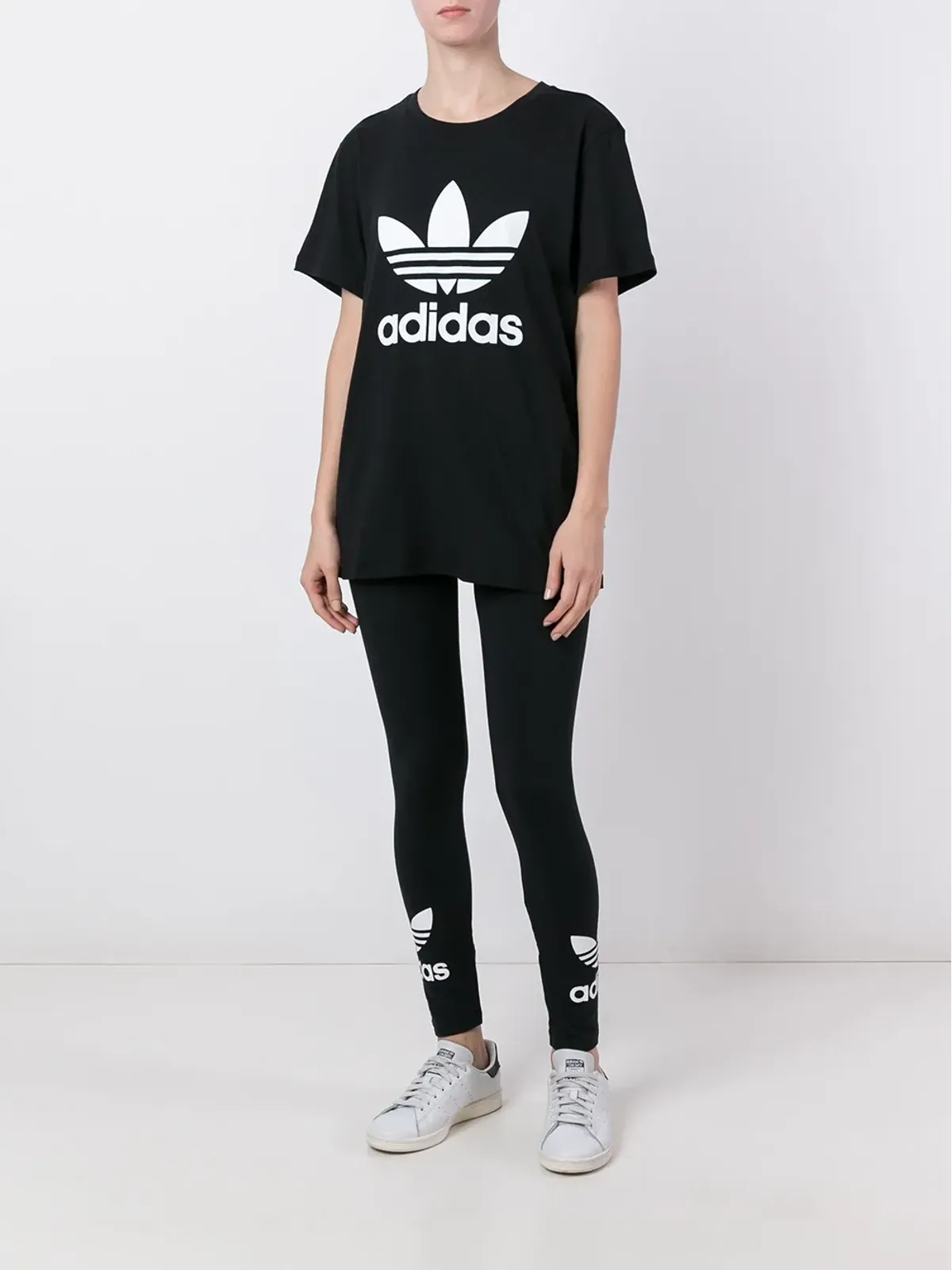 adidas Trefoil Tシャツ - 画像2
