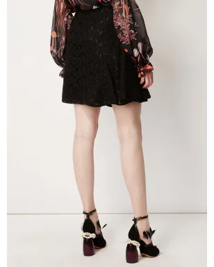 Giambattista Valli レースプリーツスカート - サムネイル4