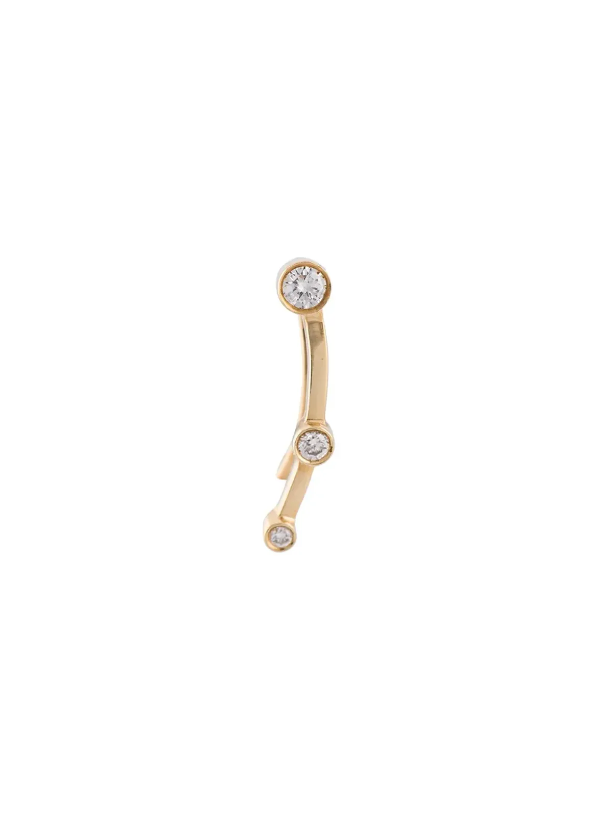 Sophie Bille Brahe Calder Trois ダイヤモンド イヤリング - 画像1