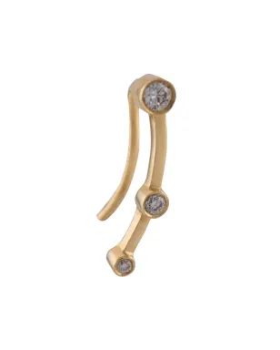 Sophie Bille Brahe Calder Trois ダイヤモンド イヤリング - サムネイル3