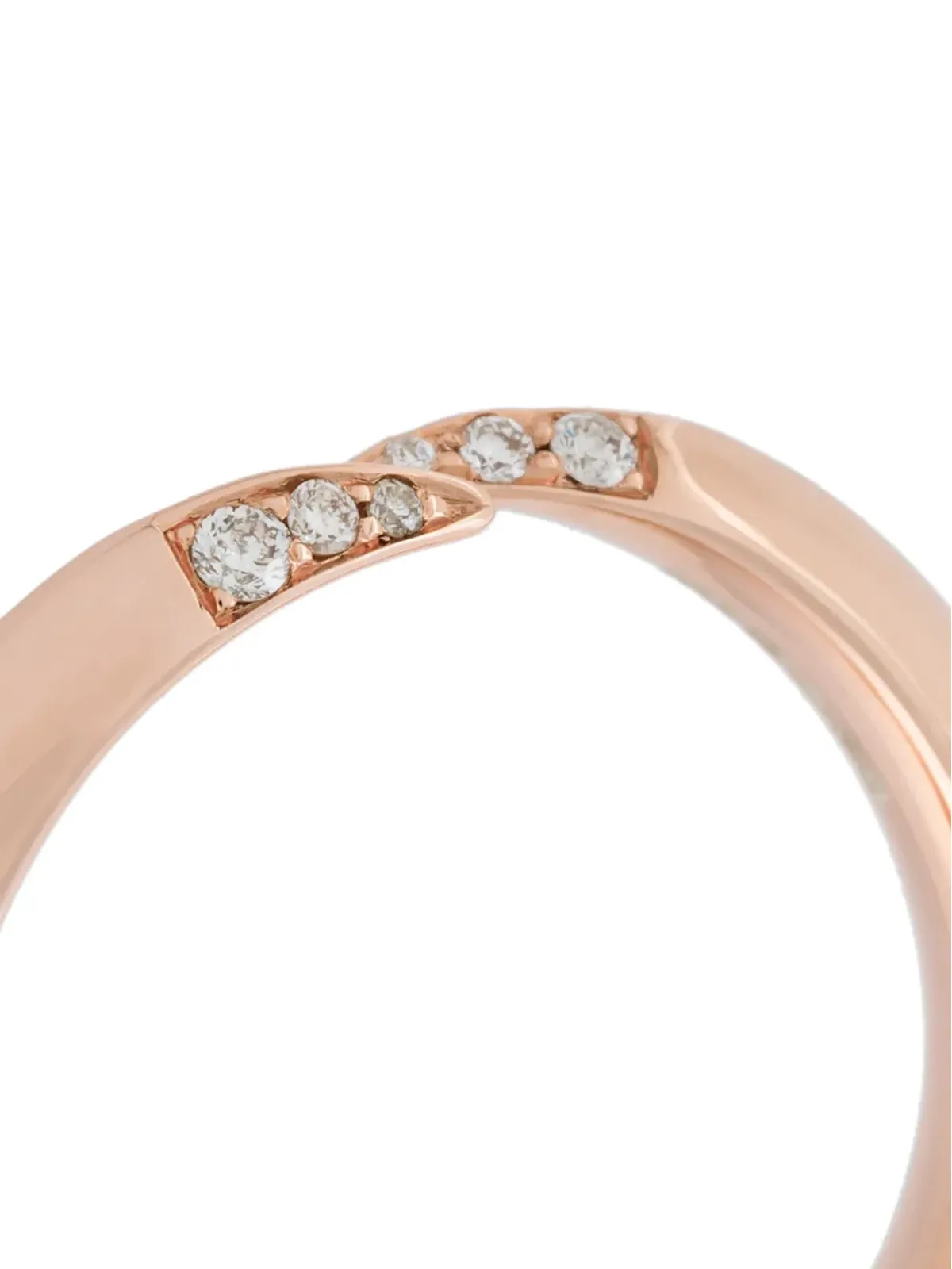 Shaun Leane Signature Tusk diamond wrap ring - Metallic - 画像3