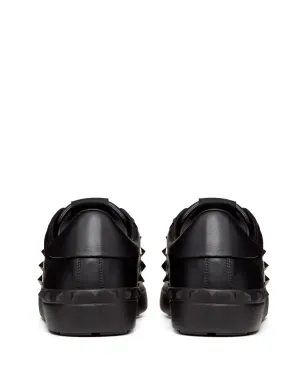 Valentino Garavani Rockstud Untitled leather sneakers - Black - サムネイル3