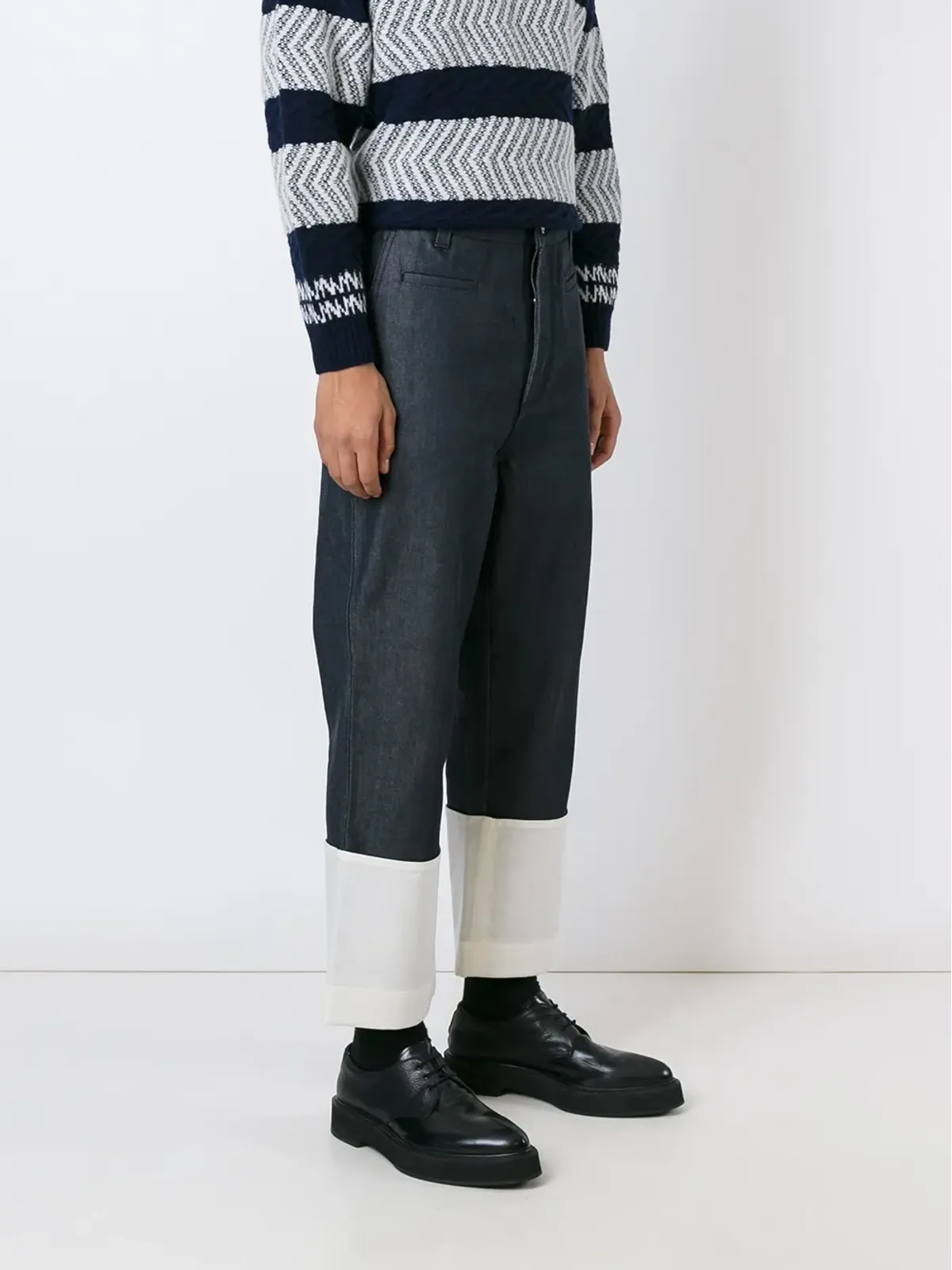 LOEWE クロップドジーンズ - 画像3