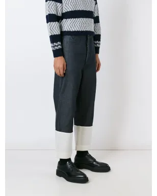 LOEWE クロップドジーンズ - サムネイル3