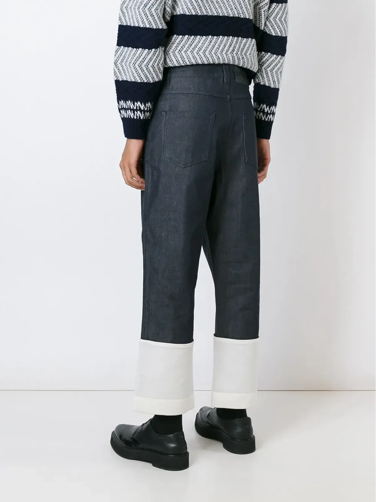 LOEWE クロップドジーンズ - 画像4