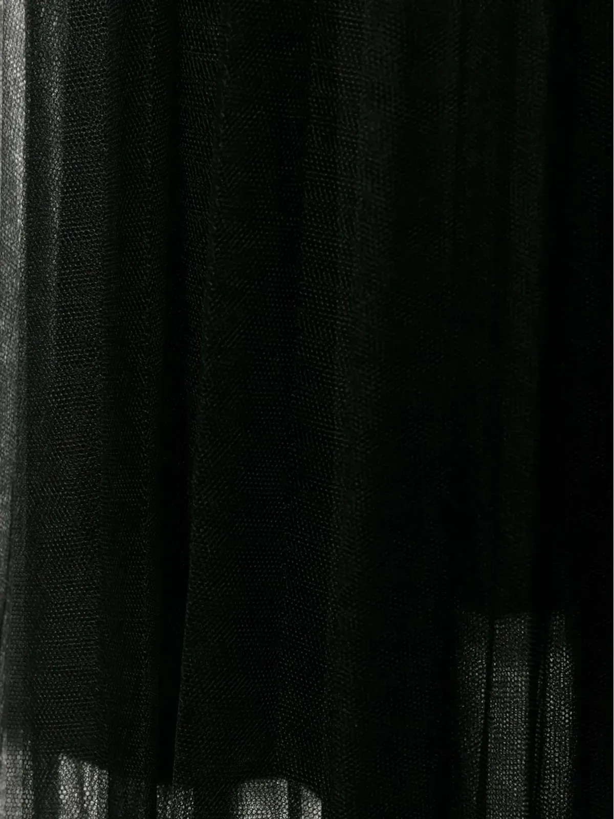 Valentino Garavani チュールAラインスカート - ブラック - 画像5