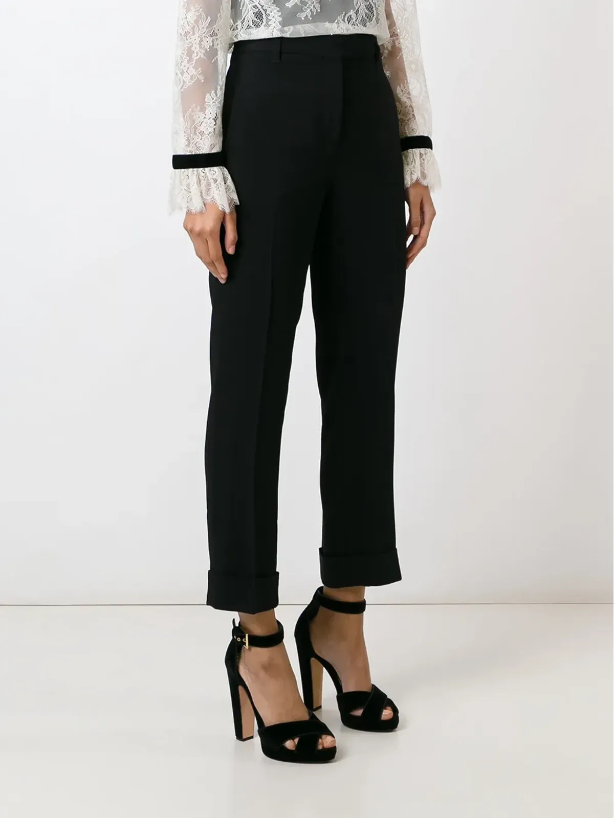 Philosophy Di Lorenzo Serafini tailored cropped trousers - Black - 画像3
