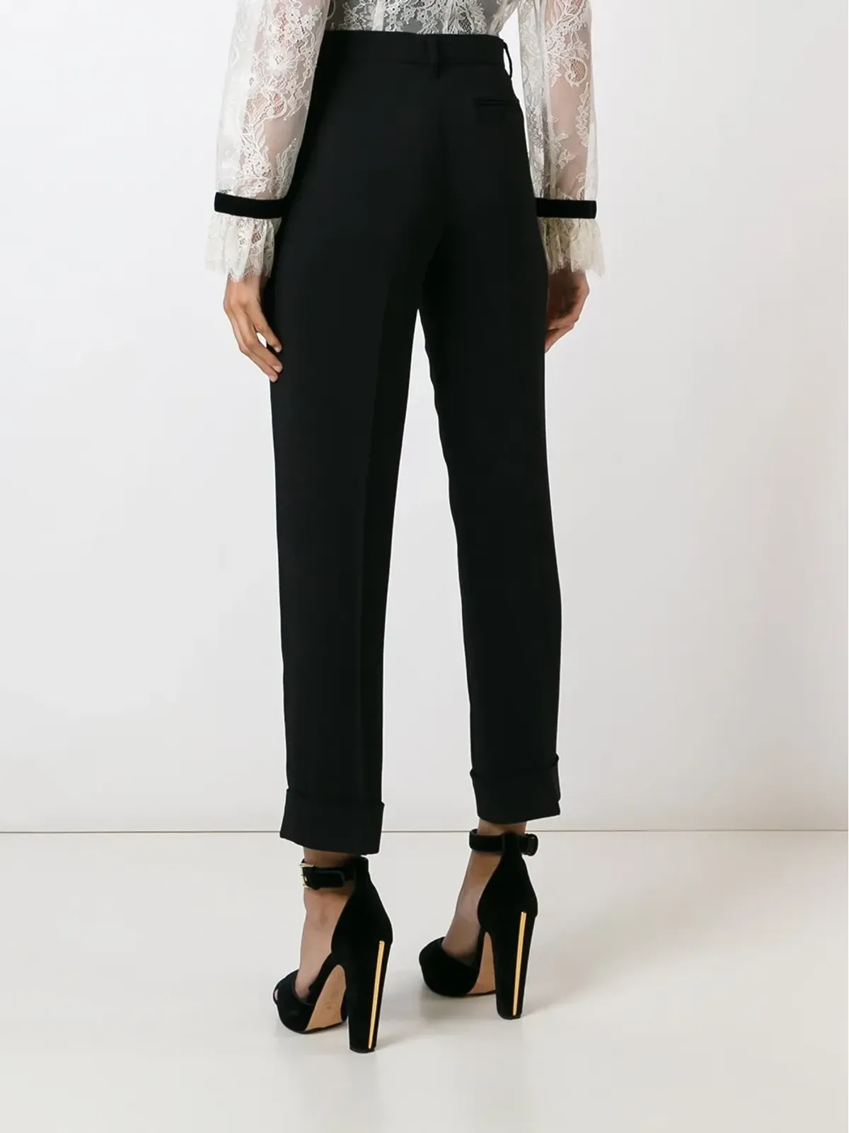Philosophy Di Lorenzo Serafini tailored cropped trousers - Black - 画像4