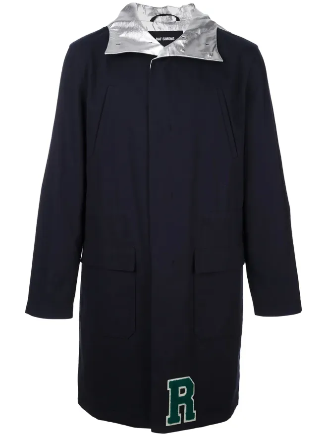 Raf Simons Raf Simons 裏地なしのメタリックインナーパーカの商品画像