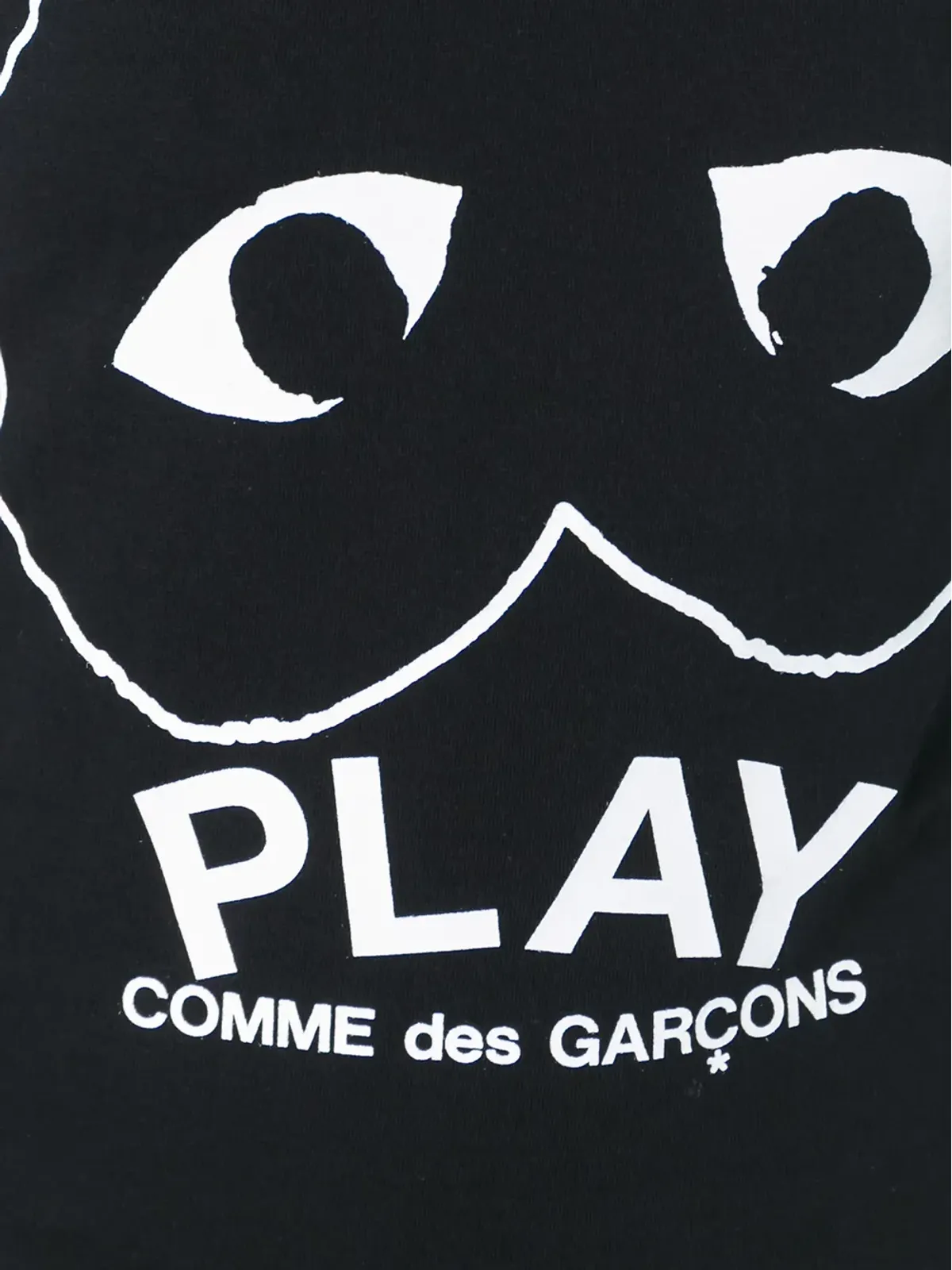 Comme Des Garçons Play ロゴプリントTシャツ - 画像5