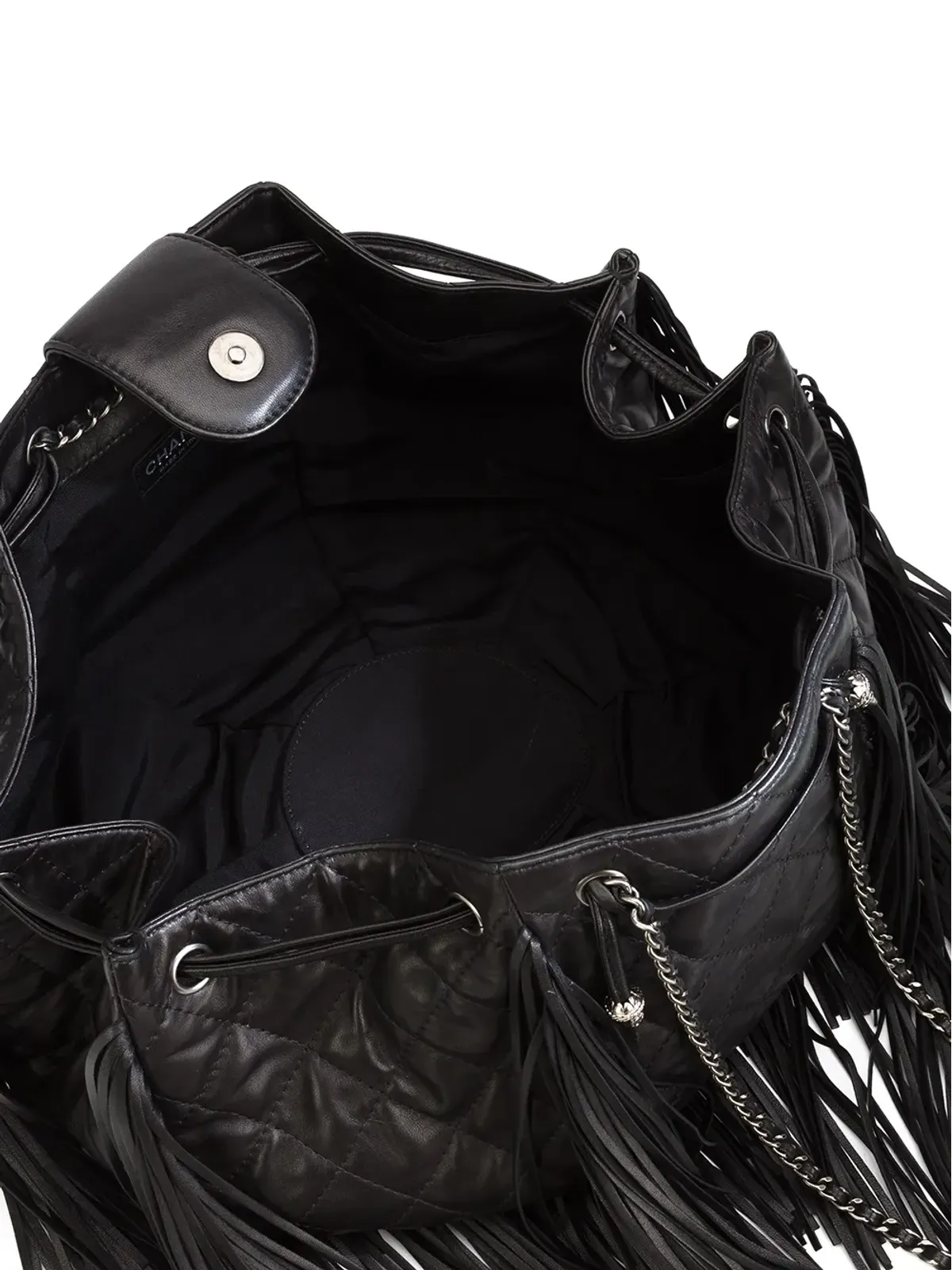 CHANEL Pre-Owned パリ ダラス フリンジショルダーバッグ - 画像5