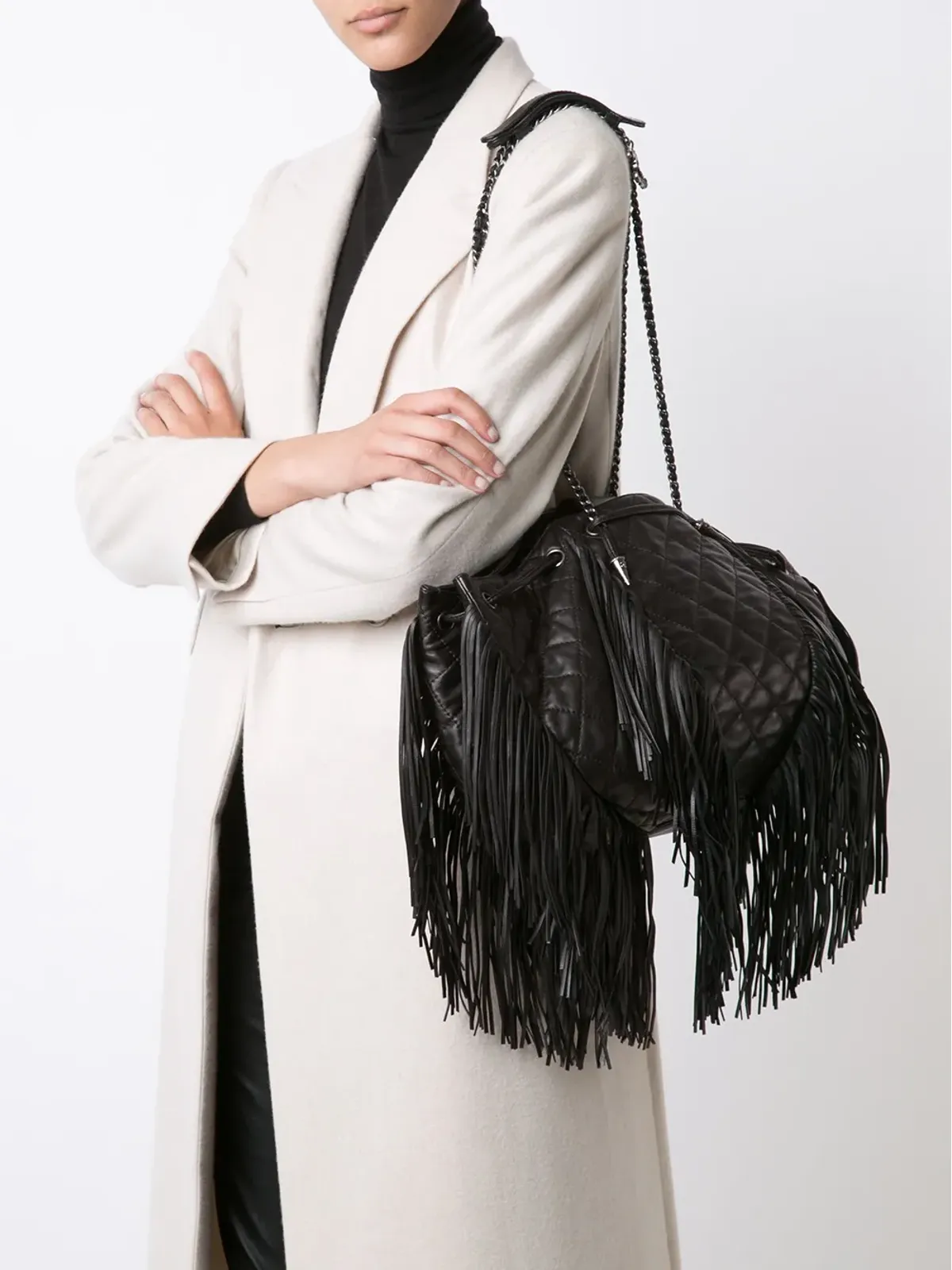 CHANEL Pre-Owned パリ ダラス フリンジショルダーバッグ - 画像2