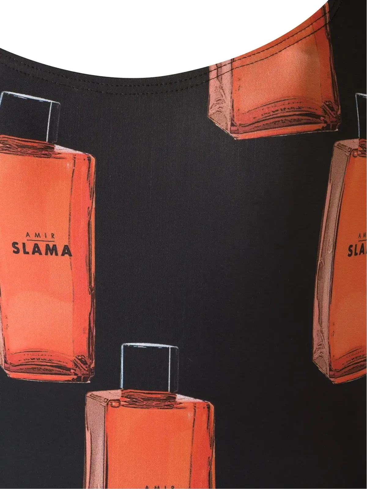 Amir Slama プリント柄ワンピース水着 - 画像4