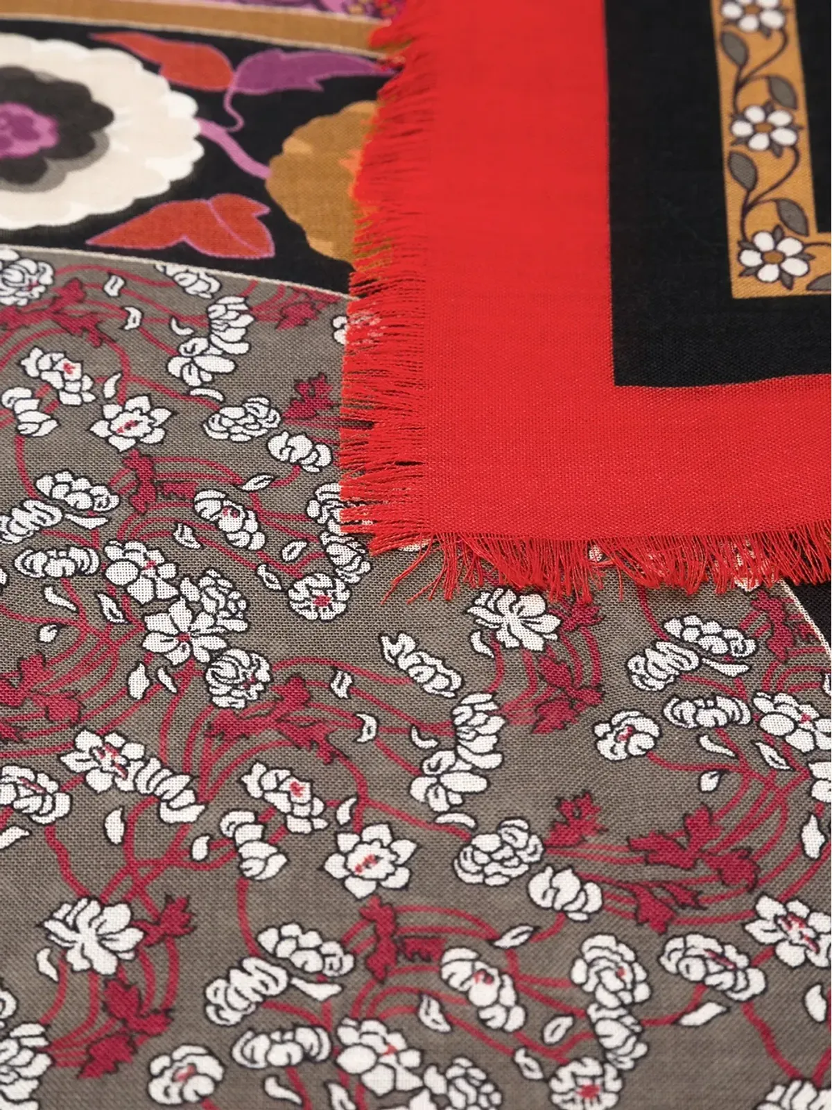 Ferragamo 花柄スカーフ - 画像3
