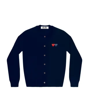 Comme Des Garçons Play ダブルハート カーディガン - サムネイル1