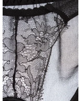 Gilda & Pearl Ava tie-side knickers - Black - サムネイル4