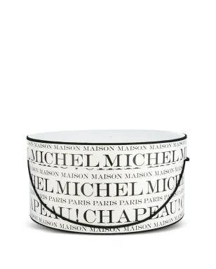 Maison Michel ロゴ入りハットボックス - サムネイル1