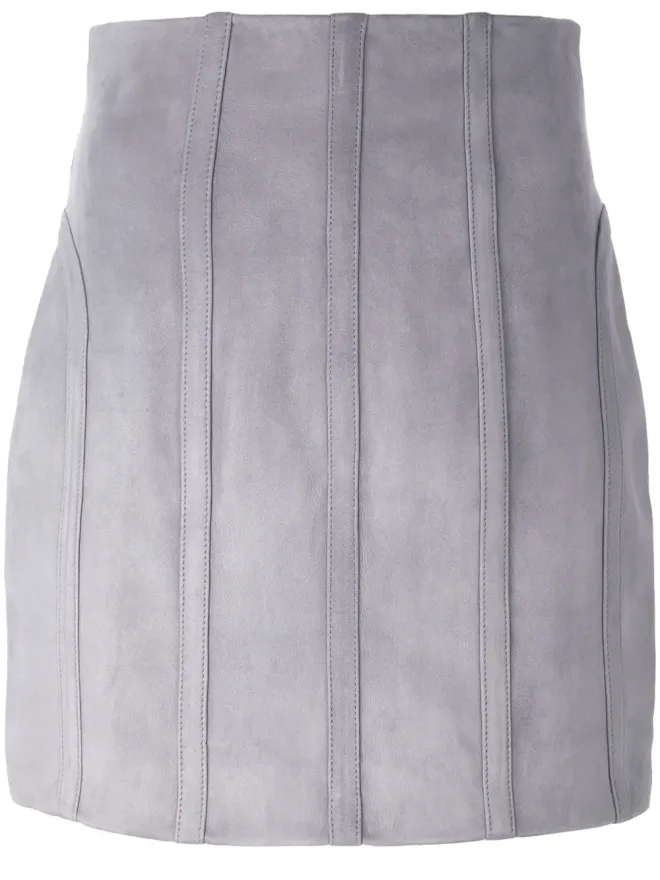 BALMAIN Balmain ステッチディテールのペンシルスカートの商品画像