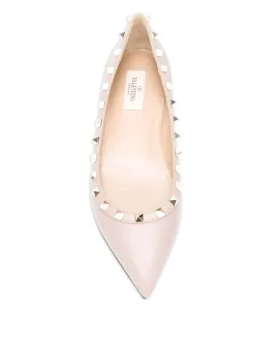 Valentino Garavani ロックスタッド バレリーナシューズ - サムネイル4