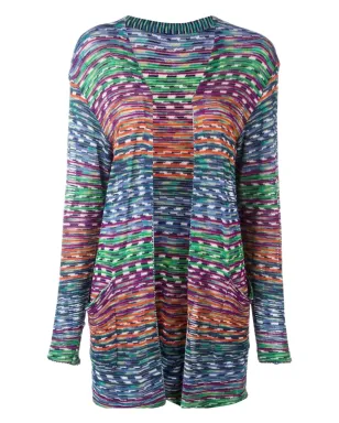 Missoni Pre-Owned オープンフロント ニットカーディガン - サムネイル1