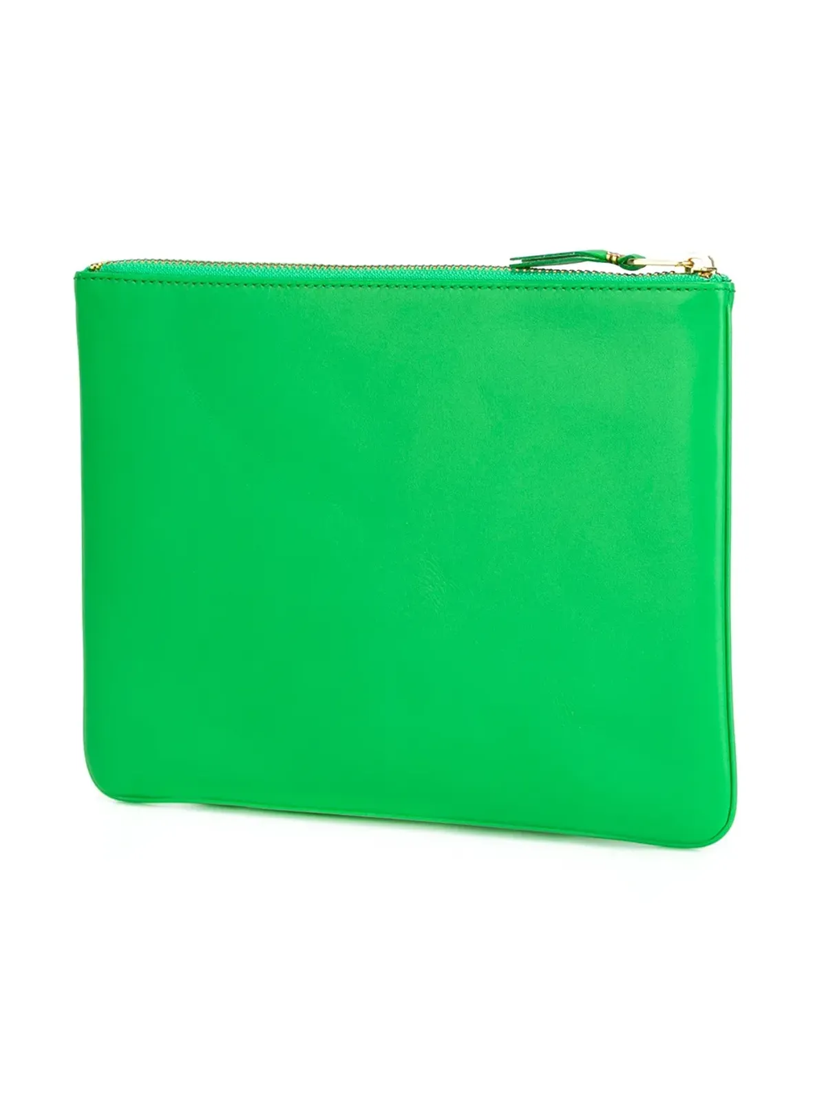 Comme Des Garçons Wallet ロゴプリント レザー クラッチバッグ - 画像3